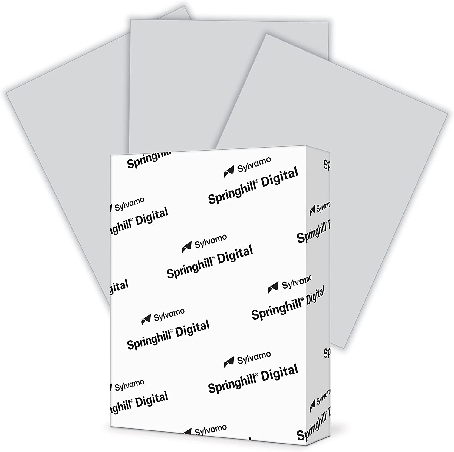 Springhill 8.5” X 11” Gray Colored Cardstock Paper, 67lb Vellum Bristol, 147gsm