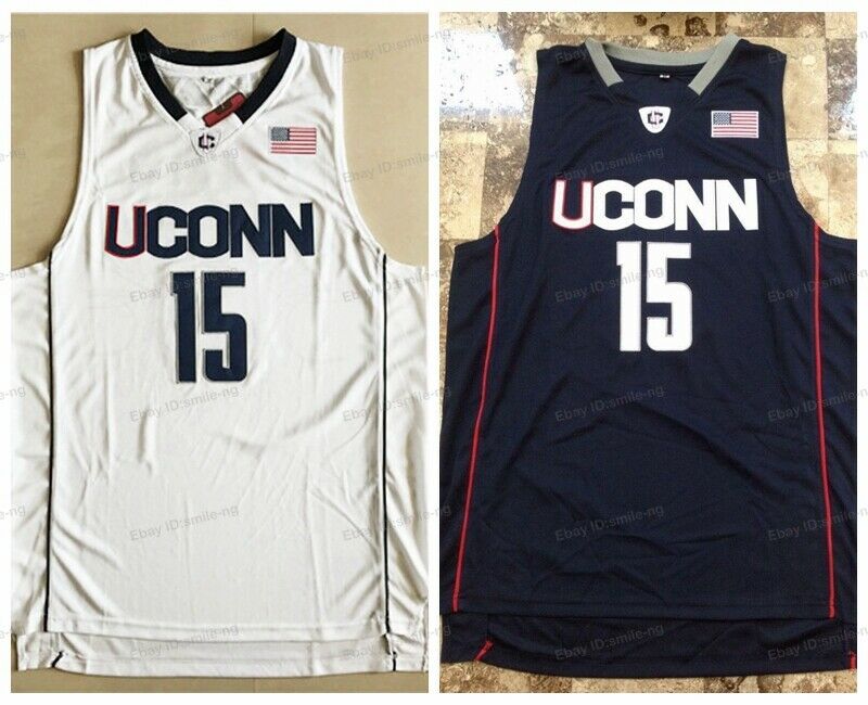 Kemba Walker #15 Uconn Huskies College Men Basketball Jersey Stitched