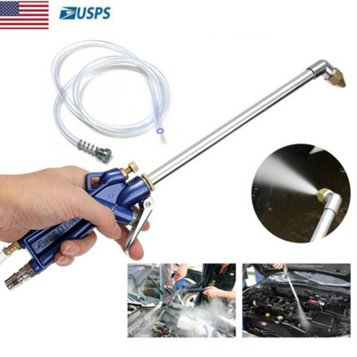 Air Power Siphon Engine Cleaner Gun Oil Cleaning Degreaser Pneumatic Tool W Hose