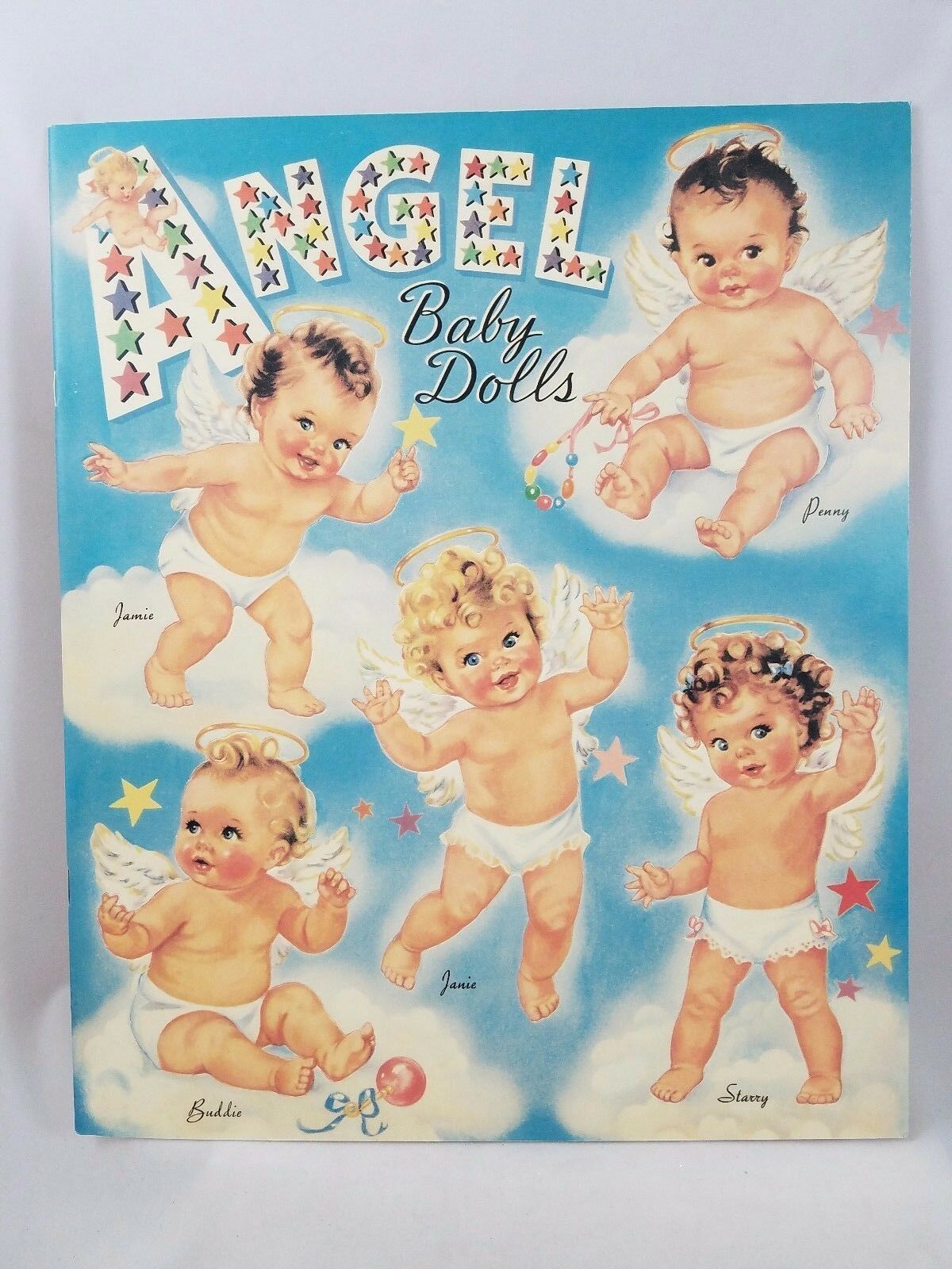 Angel Baby Paper Dolls  New 1997 Repro Of 1943 Baby Doll Book Adorable So Cute