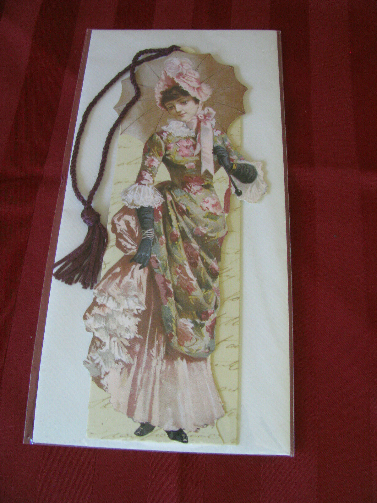 *mamelok Press England Historical Fashions Victorian Lady Historical Bookmark