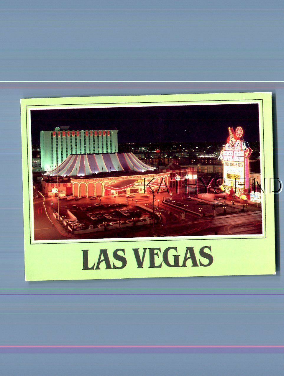 Nevada Postcard T_9812 Aerial View Of Circus Circus Hotel Casino