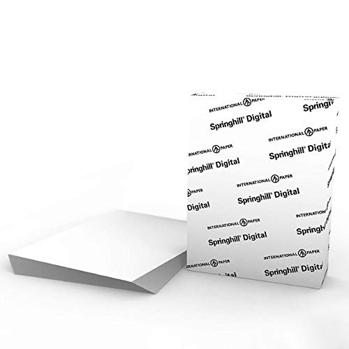 Springhill White 8.5� X 11� Cardstock Paper, 90lb, 163gsm, 250 Sheets 1 Ream � �