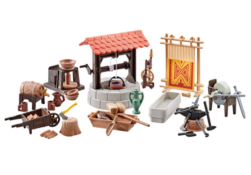 Playmobil Add On #9842 Medieval Village Accessories New Sealed