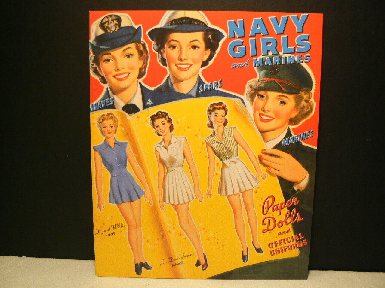 Paper Dolls Reproduction, “navy Girls And Marines”, 2018, Paper Studio Press