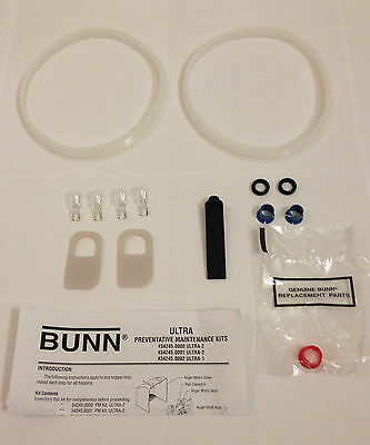 Authentic Parts - Bunn Ultra-2 Maintenance Kit 34245.0000 - Real Bunn Parts