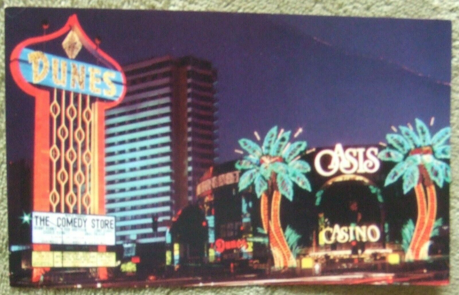 Vintage Postcard Dunes Hotel & Casino Las Vegas Nevada