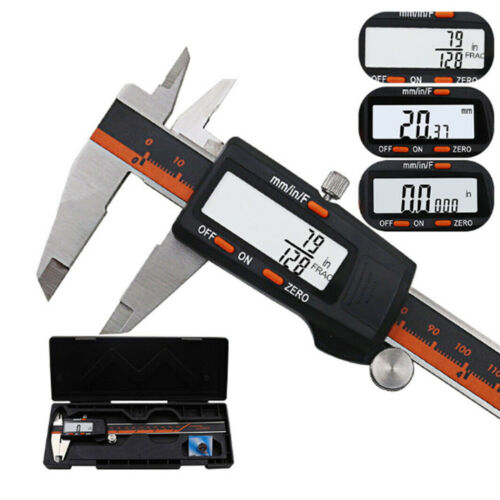 0-150mm Stainless Steel Electronic Digital Lcd Vernier Caliper Gauge Micrometer
