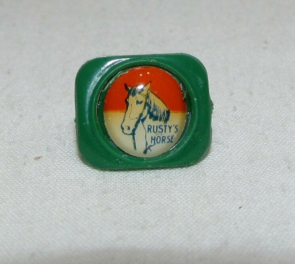 1955 Nabisco Wheat Honeys Rin Tin Tin Rusty's Horse Ring