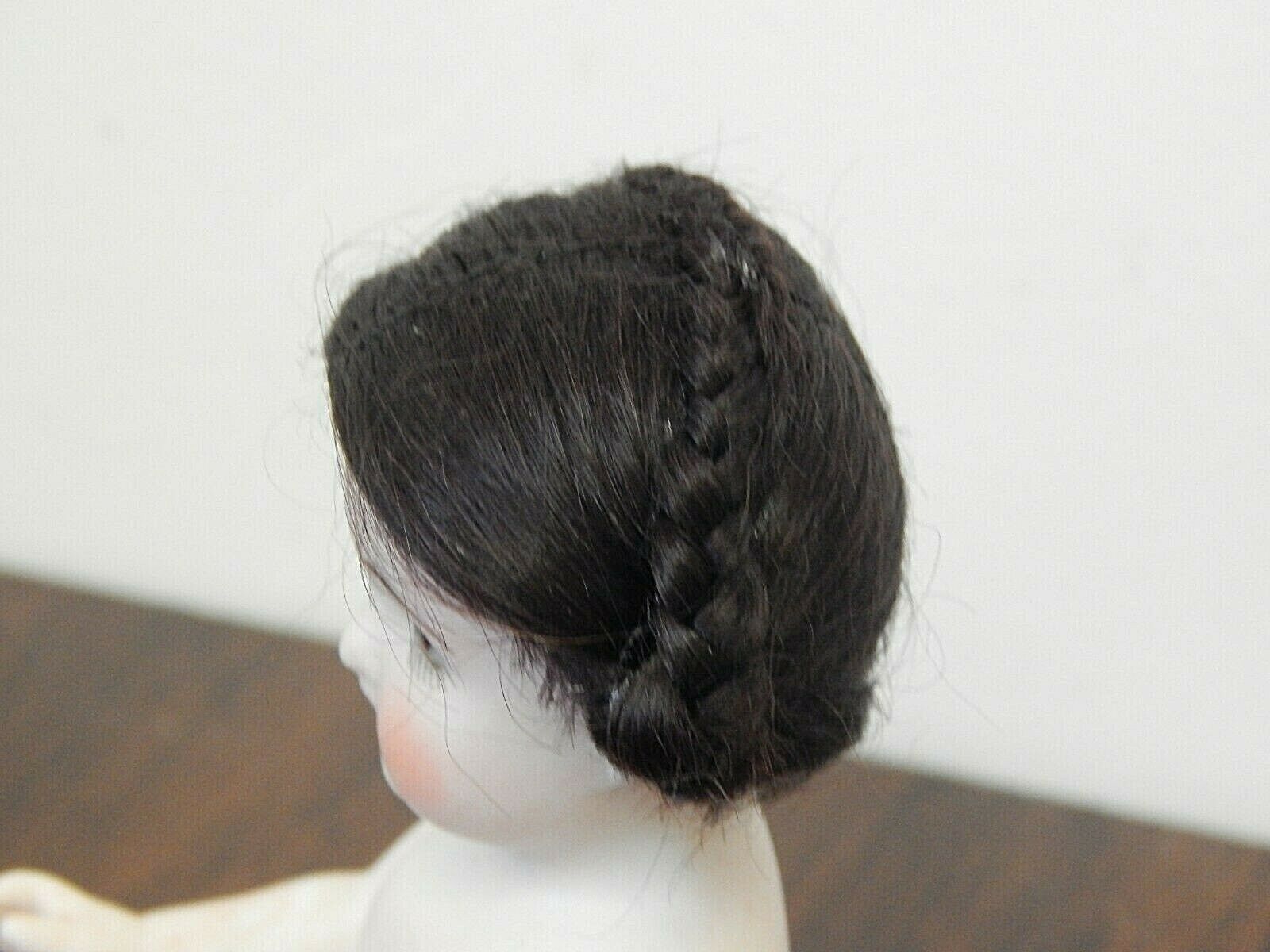 Shirlee's Hand-made Miniature Mohair Wig Style #2m 12.5 Cm  5" Mahogany, Nos