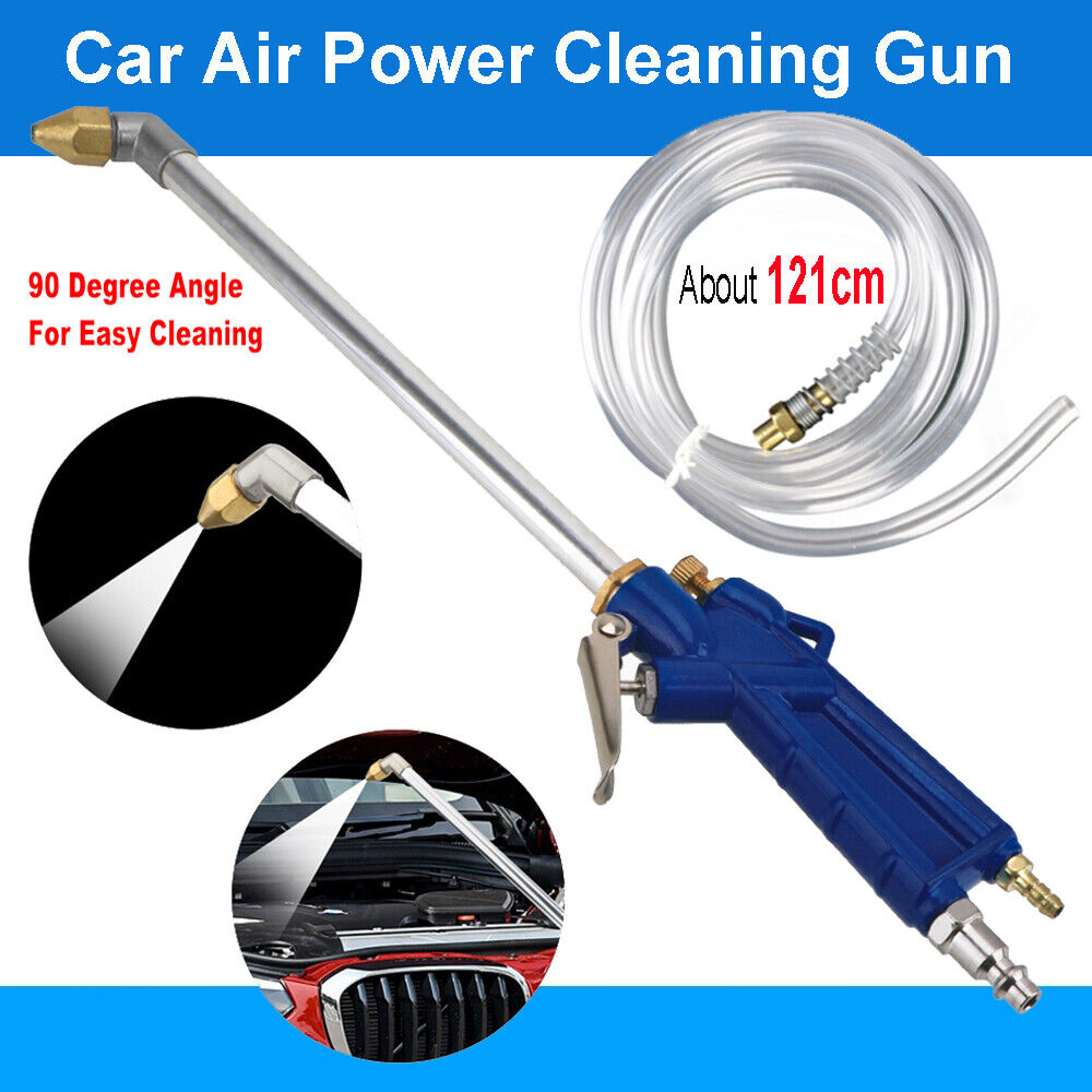 Air Power Siphon Engine Cleaner Gun Oil Cleaning Degreaser Pneumatic Tool W/hose