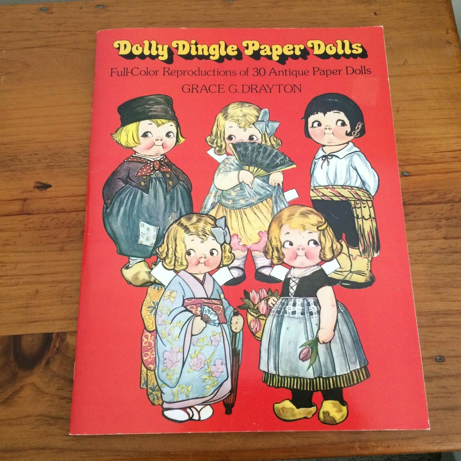 Dolly Dingle Paper Dolls  - Copyright 1978  Reproduction Of Antique Paper Dolls
