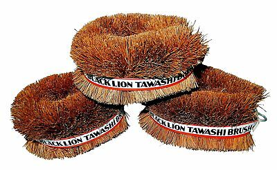 Set Of 3 Black Lion Tawashi Vegetable Cleaning Scrubbing Brush, Made In Japan