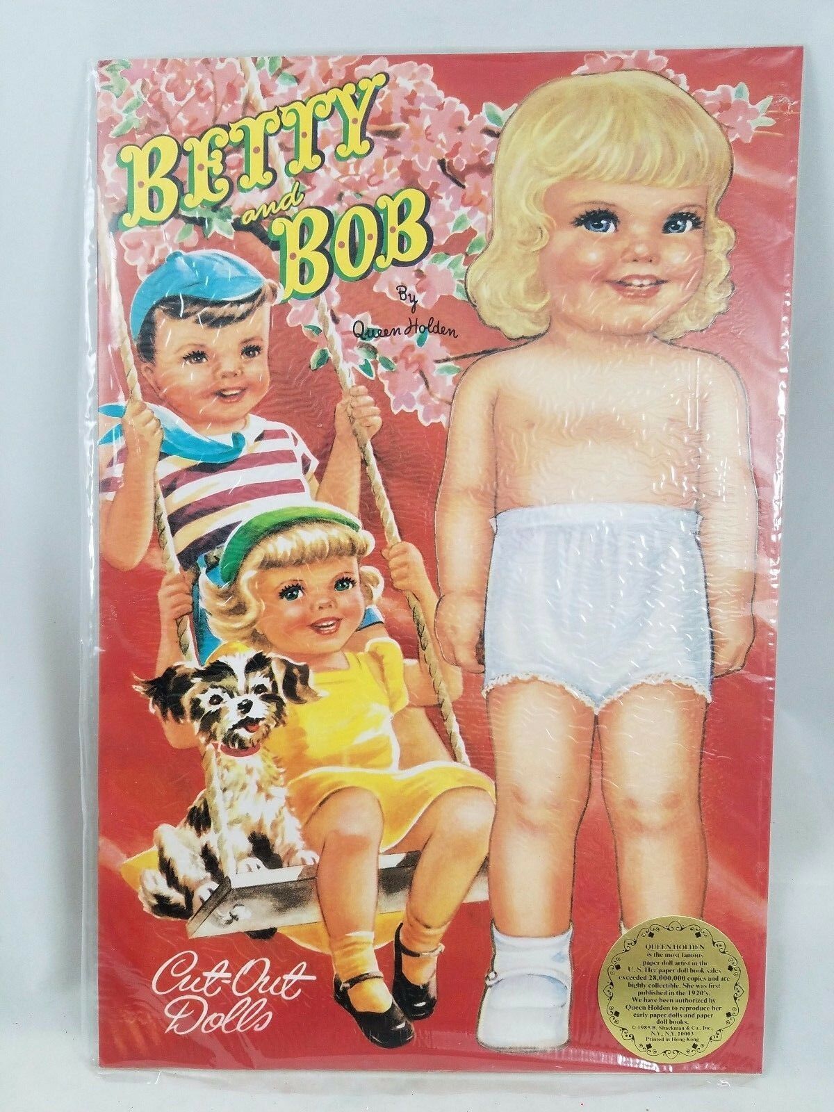 Betty And Bob Retro Paper Dolls By Queen Holden New Sealed Adorable Children