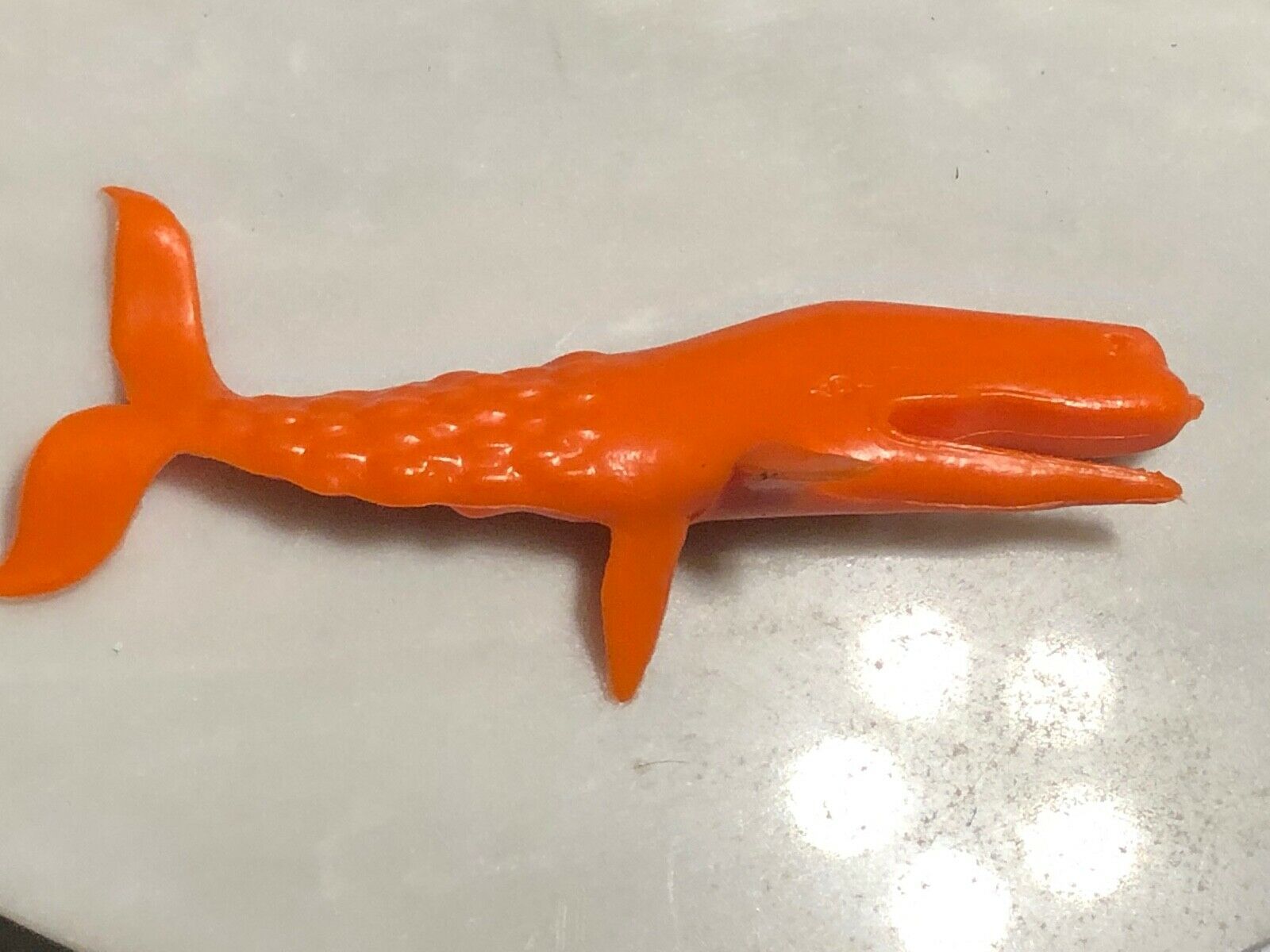 Sea Creature Monster Nabisco Cereal Premium Orange Sperm Whale