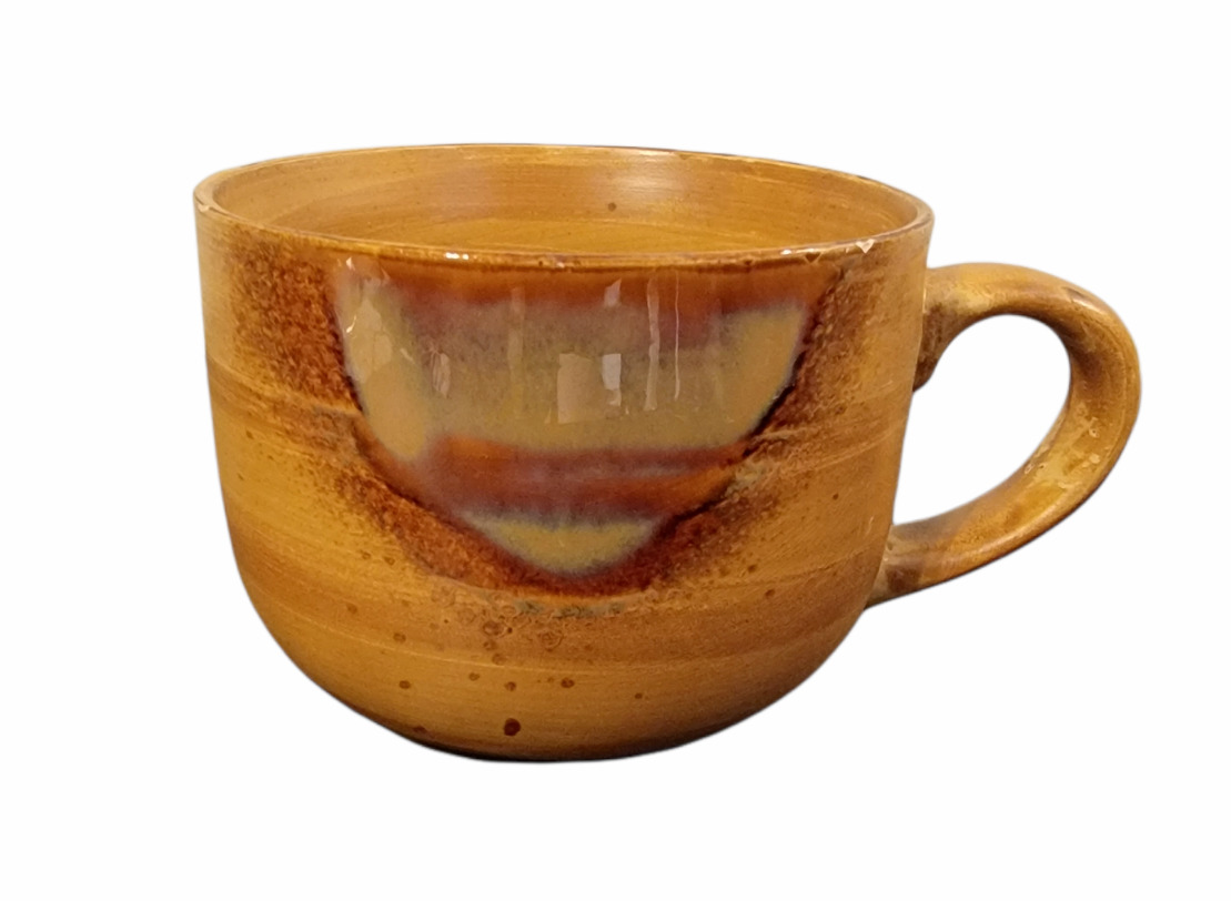 Sango Splash 4951 Brown Drip Stoneware Jumbo Mug 6 Available