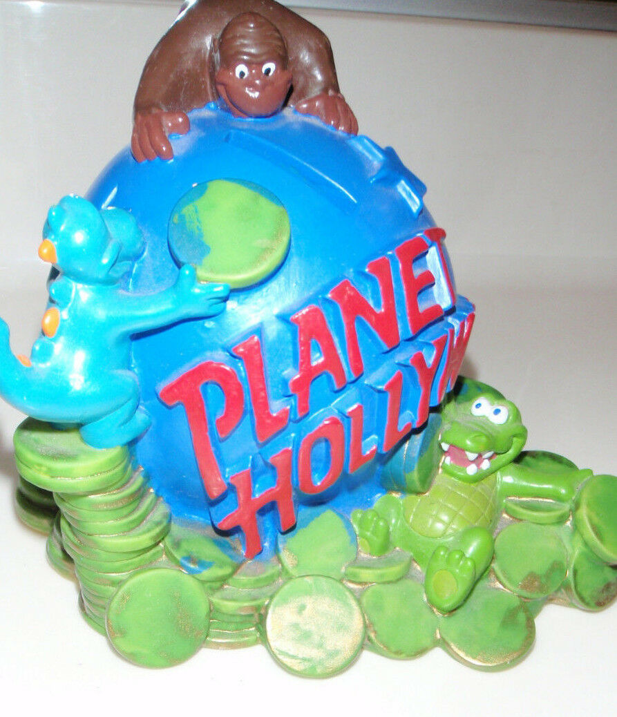 Planet Hollywood Restaurant Collectible Bank (euc)