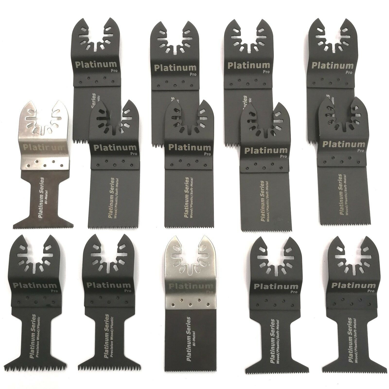 14 Pc Oscillating Multi Tool Saw Blade For Fein Multimaster Bosch Dremel Makita