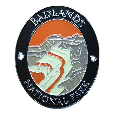 Badlands National Park Walking Stick Medallion - South Dakota, Traveler Series