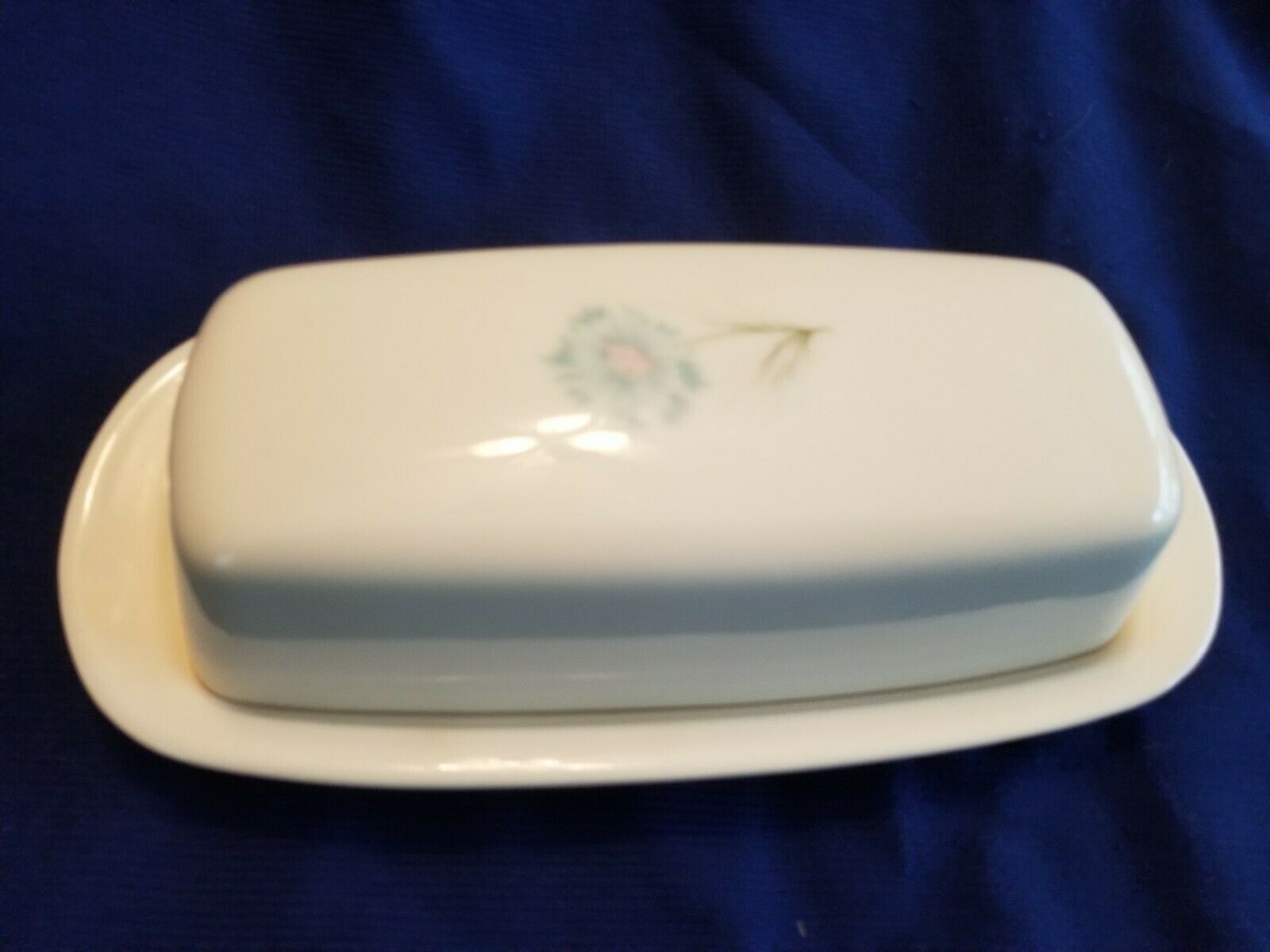 Taylor Smith & Taylor Ever Yours Boutonniere Covered Butter Dish