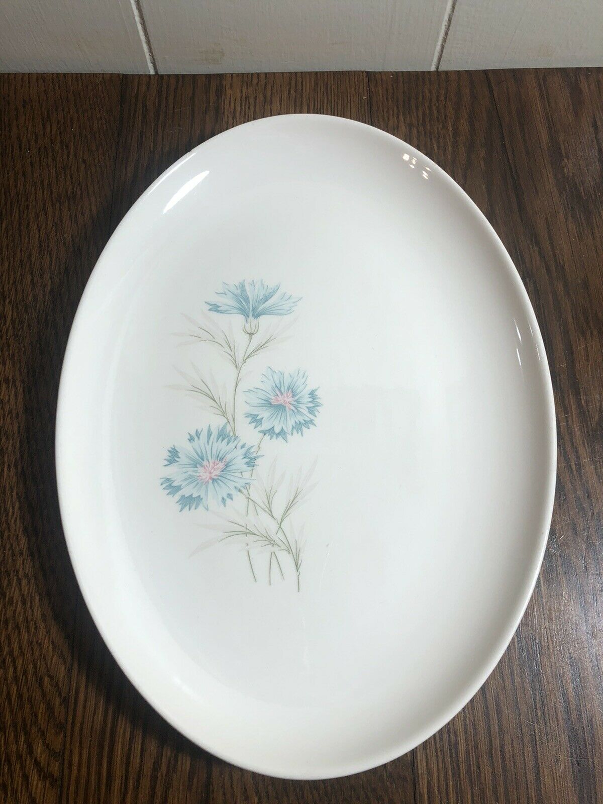 Vintage Taylor Smith Taylor Ever Yours Boutonnierre Small Platter 11 X 8