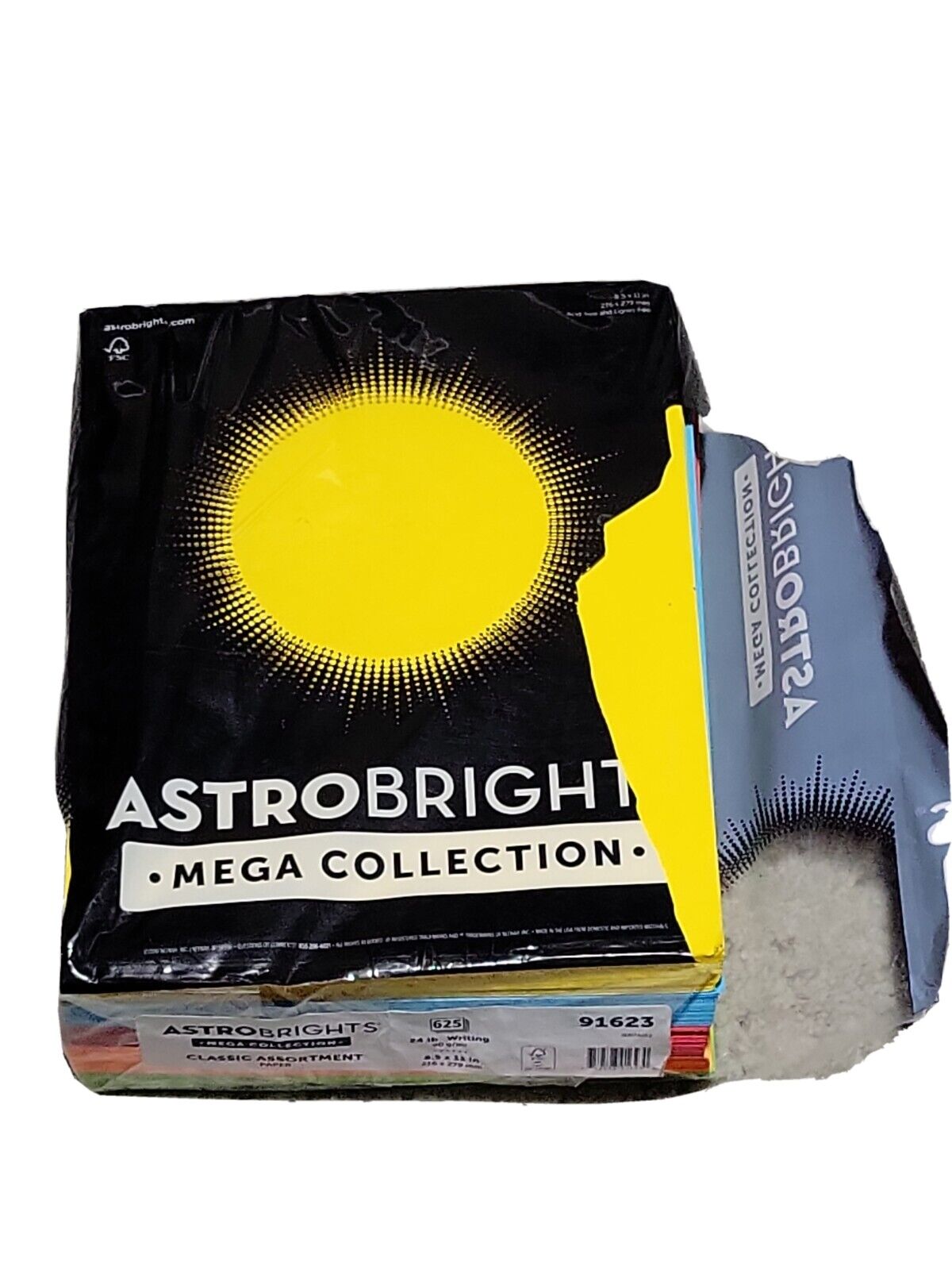 Astrobrights Mega Collection, Colored Cardstock,"classic" 5-color Assortment,...