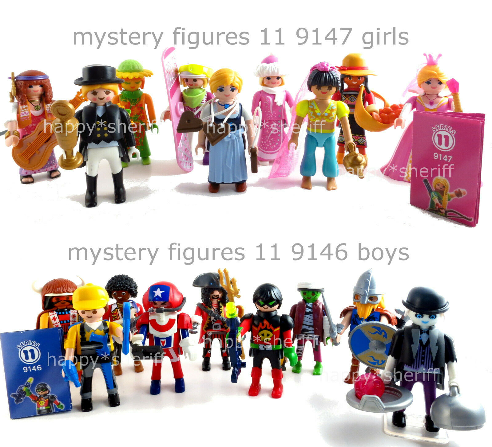 Playmobil Mystery Figures Series 11 9146 9147 Boy And Girl Choice New