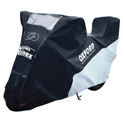 Oxford Rainex Outdoor Motorcycle Motorbike Cover With Top Box - L