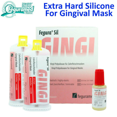 Dental Lab Silicone For Fabricating Gingival Mask Implant Prosthetic Model