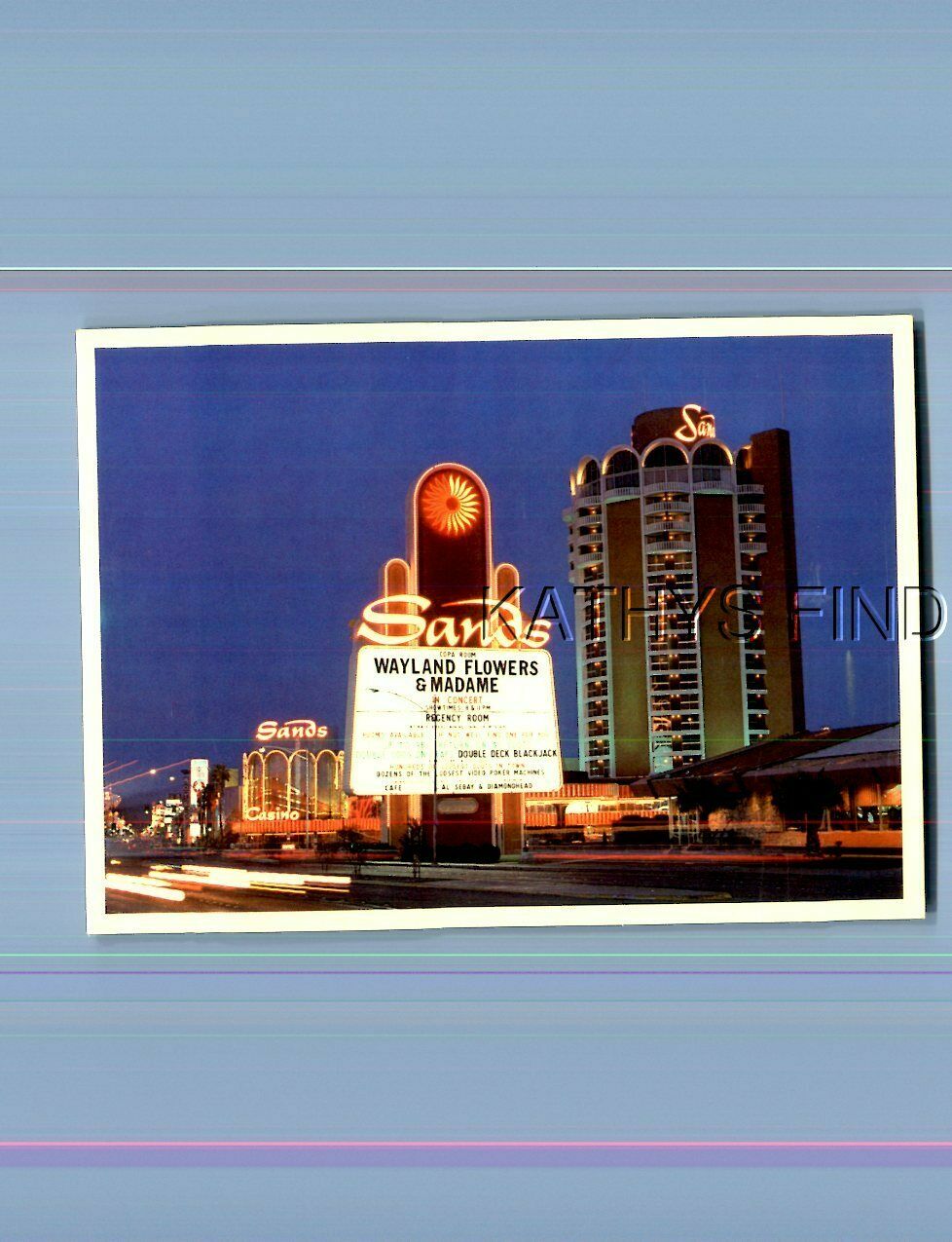 Nevada Postcard T_9842 World Famous Sands Hotel In Las Vegas