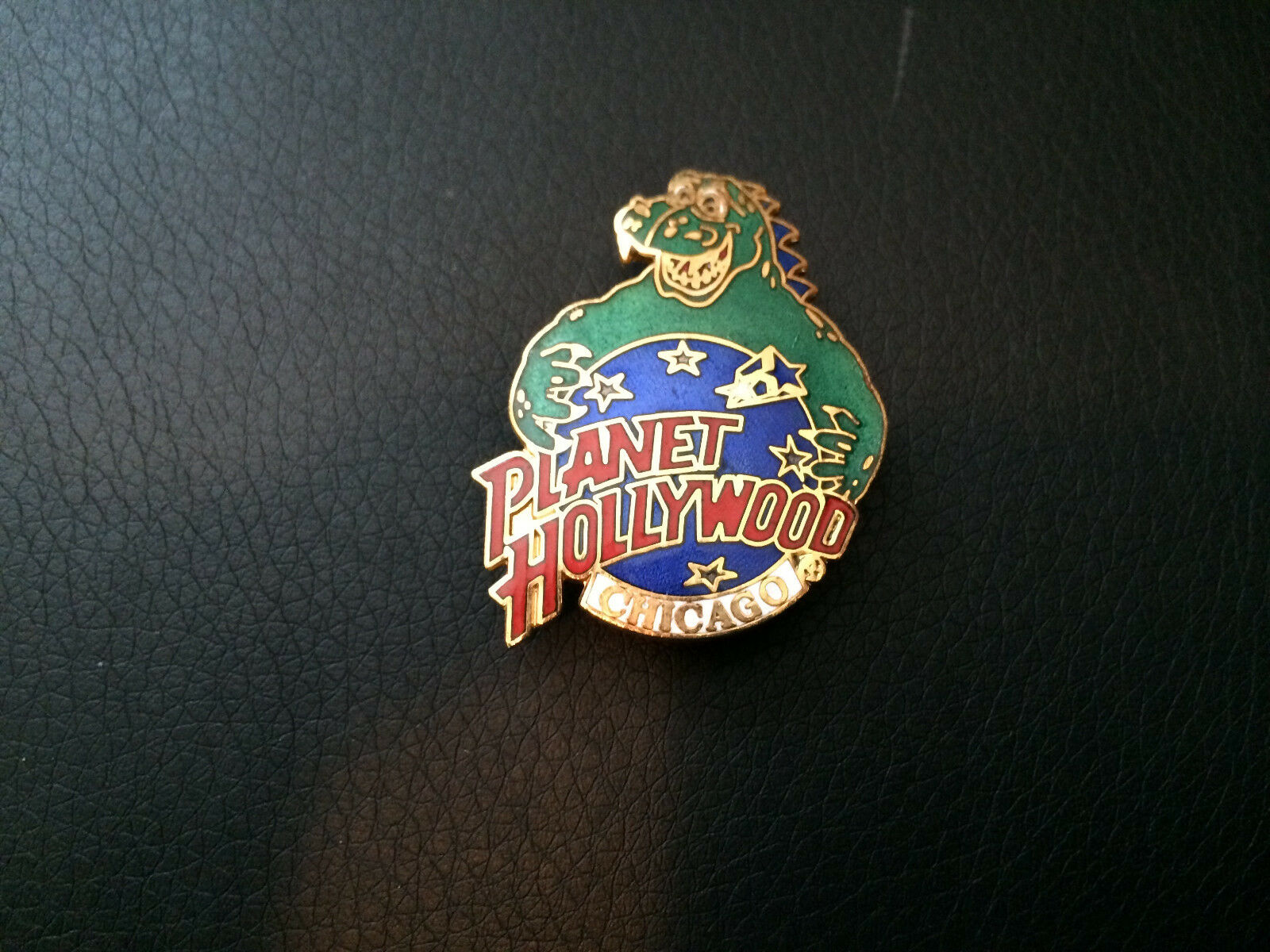 Planet Hollywood Ph Chicago Dinosaur Logo Pin / Magnet