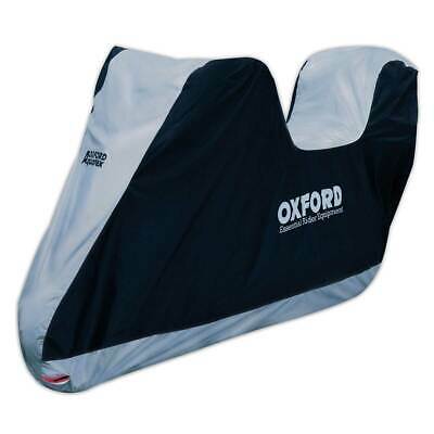 Oxford Aquatex Motorcycle Motorbike Cover With Top Box - L