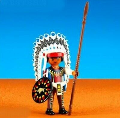 Playmobil Add On #6271 Native American Chief Ii  -new-factory Sealed!