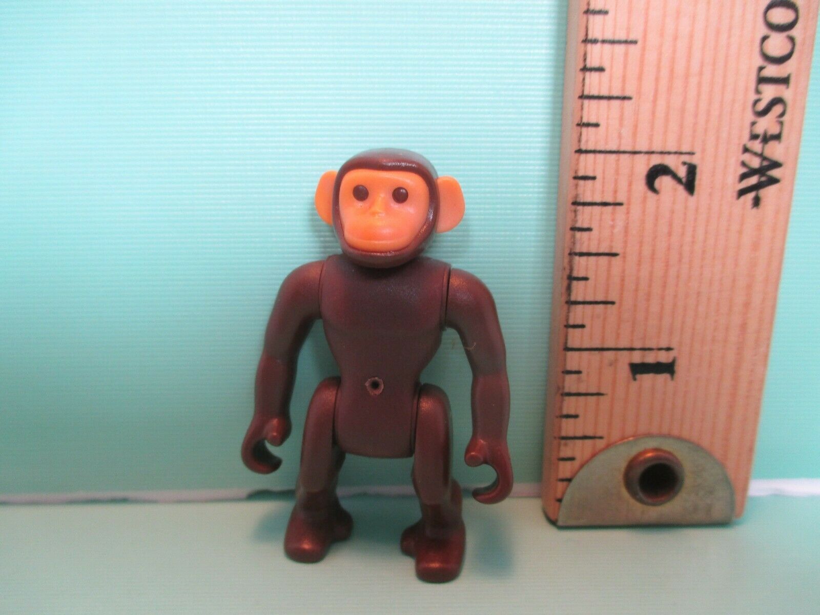 Playmobil Animal Brown Chimpanzee W/ Movable Legs + Head + Arms