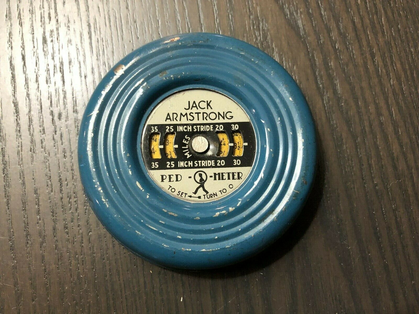 Vintage Jack Armstrong Ped-o-meter Wheaties Cereal Premium S-9